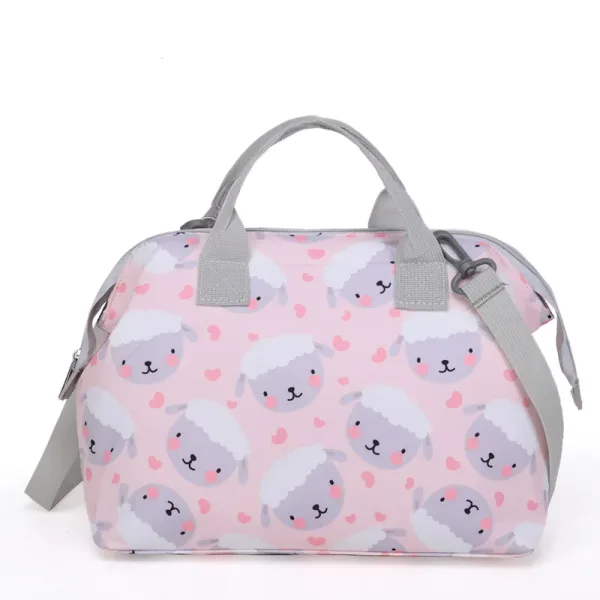 Sac à langer à bandoulière Rose