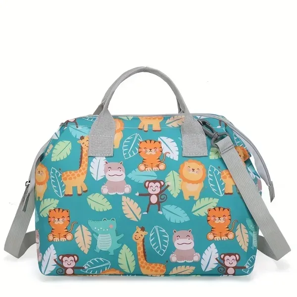 Sac À Langer À Bandoulière Jungle