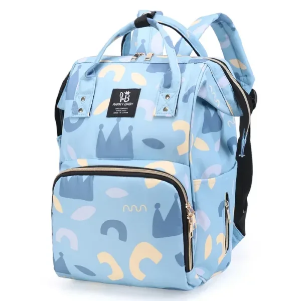 Sac à langer Couronne bleue