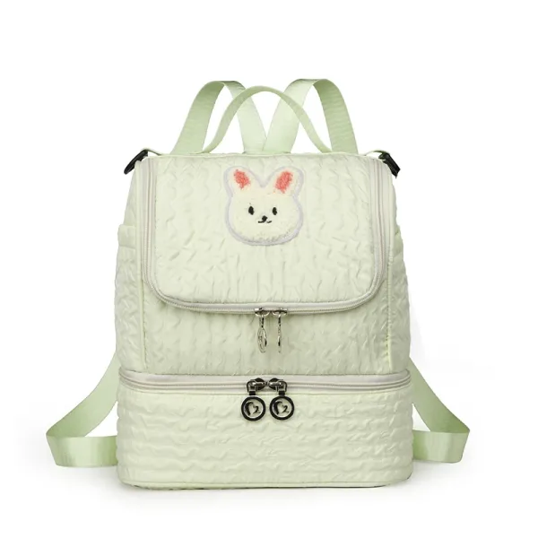 Sac à dos à langer Lapin Vert clair