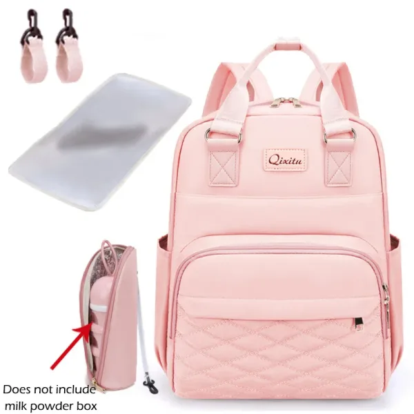 Sac à dos à langer Rose