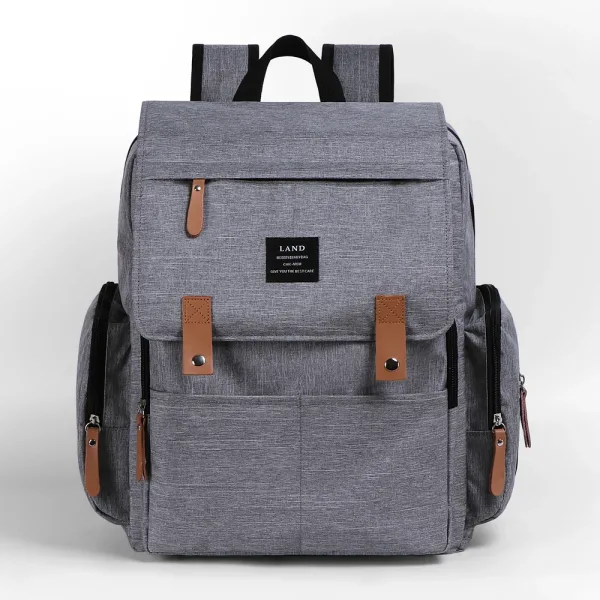 Sac à langer bicolore