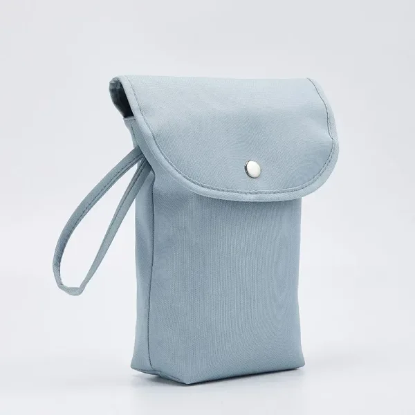 Sac à couches bleu pour bébé