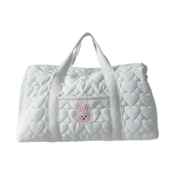Grand Sac à langer maternité blanc