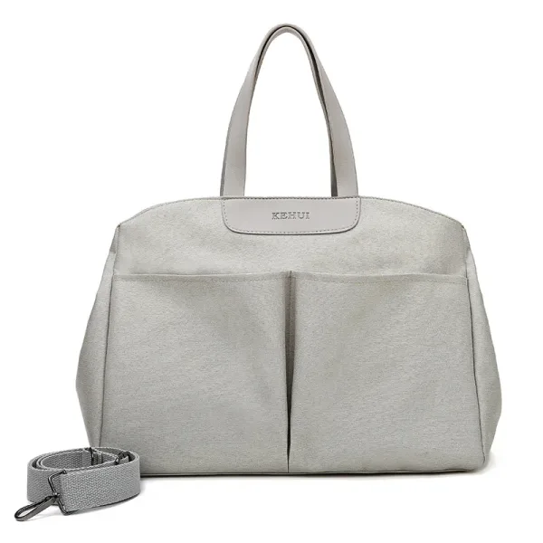 Sac à langer à bandoulière élégant blanc cassé