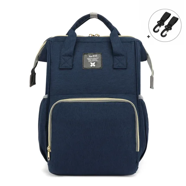 Sac à langer à dos Fashion Bleu nuit