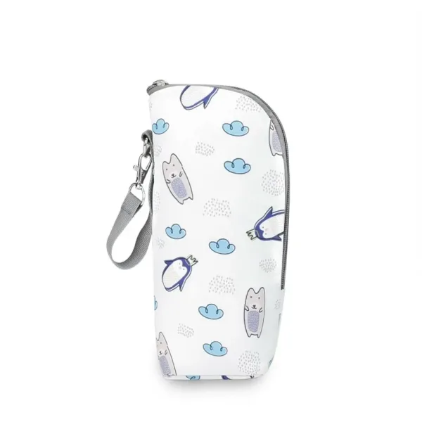 Sac à biberons portatif Pingouin
